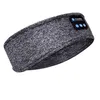 Auricolari Bluetooth 5.0 senza fili Maschera per gli occhi per dormire Lettore musicale Fascia sportiva Fascia per il sudore da viaggio Altoparlanti Cuffie
