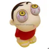 Action Toy Figures Zombies Crowded Eyes Funny Toys Cartoon Animals Burst Eyeballs Spoof Release Pressure For Children Adt Gifts Dr Dhzky