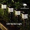 Lawn Lamps Solar Light LED Outdoor Pathway Light IP65 Waterproof Lawn Lights Garden Decor Patio Driveway Walkway Energy Lighting Solar Lamp Q231125