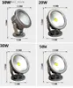 Gräsmatta lampor 10W 20W 30W COB Lawn Landscape Garden Lights Tree Lights Garden Lighting Round Led Flood Light Outdoor Spotlight Waterproof Lamp Q231125