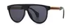 Sunglasses Thick line leg round big frame sunglasses Street Photo trend luxury fashionable sunglasses 0463