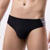 PCS Erkekler Solid G Strings Buz Buz İpek Seksi Eşcinsel Sissy Tanga Hombre Jockstrap E Çantası Nefes Alabilir İnce İç Çamaşır