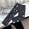 Xinxinbuy Men Women Designer Jeans Pant Starry Sky Letter Jacquard Sets Denim Spring Summer Summer Pants Black Blue Gray XS-2XL