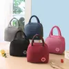 Impacchi per il ghiaccio/Borse isotermiche Borsa per il pranzo portatile Ice Cooler Pack Isolamento Picnic Borse per la conservazione degli alimenti Per ragazza Femmina Bambini Tote School Bento Dinner Container J230425