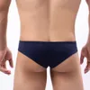 Boxers sexis para Hombre, pantalones cortos, ropa interior de tela costilla para Hombre, calzoncillos con bolsa para bulto, bragas para Hombre, Boxer para Hombre, bañadores, lencería HT