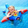 Life Vest Buoy Children's Float Swimming Pool Infant Circle Swimming Car Inflatable Baby Float Inflatable Swimming Ring Party Sounding Toy Game J230424