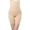 Shapers feminino Cantura alta shorts Tuque abdomen Slimming Mulheres calcinha corporal Shapewear PLUSTE TAMANHO RECULTADOR REDUPLA BRIPLEGRADA