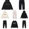 Designers hoodie mens hoodies womens vinter man för kvinna klassisk svart vit 1977 7 essentialhoodies essentialkläder set kläder tröjor ay3e