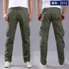 Męskie spodnie Multi-kieszeni Casual Pants Casual Pants Military taktyczne Joggers Panto
