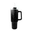 Water Bottles 40oz Ice Cup Stainless Steel Insulated Cold Beer Car with Handle Wide Flask Coffee Mugs Bottle 231124