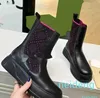 Tasarımcı Kadın Çöl Bovfashion-Designer-Boots-Kadın