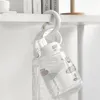 Crochets 3 pièces Portable en plastique bureau sac crochet pour accrocher décoratif Table sac à main porte-cintre sac à main voyage
