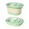 Buckets Foldable Foot Bath Bucket Massage Wash Basin Home Laundry Tub Childrens Portable Soak 231124