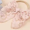 Baby Nylon Stirnband für Mädchen Bögen Haarschmuck Kinder Schöne Spitze Haarband Frühling Elastische Prinzessin Foto Requisiten Kinder