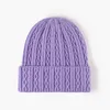 Beanie Skull Caps Chapéu de lã: feminino outono e inverno ao ar livre rosto pequeno, chapéu frio elegante, compras de viagem, proteção de ouvido quente, chapéu de malha