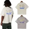 Męskie projektanci t Shirt modne koszulki męskie S Casual DEPTS koszulki odzież męska topy uliczne spodenki z literami rękaw ubrania