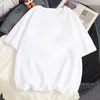 Damen-T-Shirt, Sommerkleidung, Y2k-Oberteil, kurzärmelig, für Herren und Damen, einfacher Port-Stil, locker sitzende Damenbekleidung, Druck, Damen-T-Shirt, Harajuku 230425