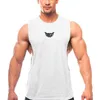 Herren Tanktops Bodybuilding Herren Sport Ärmelloses Shirt Muscle Guys Weste Fitness Drop Armhole Solid Tees Cotton Gym Singlets 230424