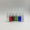 1000 шт. 10 мл ПЭТ-мутио-цветовое медицинское носовое туман-атомийзер мода бутылки