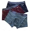 Klassische Luxus-Herren-Unterwäsche Designer-Modal-Unterhose Tide Brand Letter Printed Men Boxer Solid Color Atmungsaktive Boxer 3pce / Set