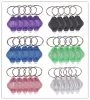 Facklyftljus transparent 22000mcd mini LED -ficklampa Torch Lamp Keychain Key Ring Light ll