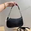 Teri schoudertas lederen subaxillaire tas nieuwe mode klassieke ketting onderarm handtas crossbody luxe designer hobo halve maan portemonnee dames avondtassen