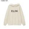 Heren Hoodies 24ss Sweatshirts Merk Mode gloednieuw C Letter Gedrukt Hoodie Losse Herfst Winter Lange Mouw Heren Dames Grijze Hoodie