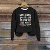 Dameshoodies Kerst Drinksweatshirt Grappige Kerst Wijndrinker Cadeau Top Gezellige Winter Zippe Hoodie Vrouwen Crop Truien