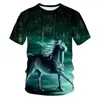 Camisetas de hombre 2023 verano juego héroe personaje 3D impresión tridimensional camiseta juventud camisa ropa para niños