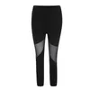 Leggings pour femmes Black patch mesh leg Jeggings pour femmes Leggins pour femmes Leggins pour femmes pantalons élastiques pour femmes jambes de fitness pour femmes 230424