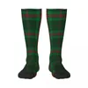 Herensokken Jaar Kerst Streep High Tube Merch Het hele seizoen Kerstmis Rood Groen Tartan Plaid Schattig Executive Ademend Geschenken