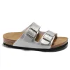 Sandálias de verão Arizona Slides Birks Homens Mulheres Chinelos Birko-Flor Nubuck Couro de luxo Tamancos Mocha Beach Shoes Outdoor Sandália de sola grossa