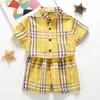 BG566 Детская дизайнерская одежда наборы детская одежда летняя шорт для мальчика для мальчика для мальчика для мальчика