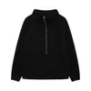 2023 Autumn/Winter Women's New Half Zipper Short Stand Neck Plush Solid Color Sweater aaieu edu83 lu