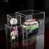 装飾的なプレートは、収集品用の展示ケースを組み立てて、クリアアクリルボックス記念品のアクションフィギュアホームストレージ整理玩具を組み立てます