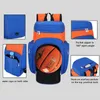 Mochila de basquete de bolsas ao ar livre com bolsa de futebol juvenil Men Men de grande capacidade Backpack Back Saco de Treinamento Feminino Nome do Padrão Custom J230424