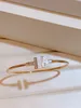 0SZ5 Charm Armband Brand Bangle Luxurys Designers Armband Women Trend Fashion Passed With Diamonds High Quality Boutique Gift J