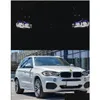 Auto Koplampen Led Voor Auto X5 F15 2014-20 18X6 F16 Montage Upgrade M5 Concurrentie Ontwerp Bicofal lens Kit Drop Levering Automobiles Ote5E