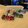 Mini motocykl looper brelowain nowa motocyklowa torba na kluczowy łańcuch fajny modelu zabawek wisiant reklama promocja biżuterii prezentowej