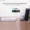 Prise de câble d'alimentation WiFi Tuya multiprise intelligente prise ue prises USB surveillance de la consommation contrôle indépendant à distance par Google Home AlexaL231125