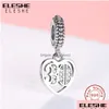 Años de plata 30 40 50 60 Número Lucky Dangle Charm 925 Sterling Sier Beads Fit Pulsera original Colgante Fabricación de joyería Q0531 Dr Dh92L