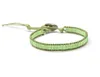 Braccialetti con ciondoli Bohemian Miyuki Perline di vetro Bracciale avvolgente singolo Boho Rosso Viola Nero Verde Arancione Bottone con cordino cerato Gioielli da surf