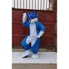 Mascot Blue Cat Huksy Dog Fox Furuit Youth Clothing Full Furry Suit Furries Anime Large Event Performance Clothing