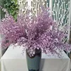 Couronnes De Fleurs Décoratives Plantes Artificielles Colle En Plastique Trèfle À Six Feuilles Fête De Mariage El Maison Salon Décoration Pography Props