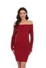 Maternity Dresses XXL Skirt Solid Color OneShoulder Dress for Pregnant Women Plus Size Sexy Pregnancy Clothes 230425