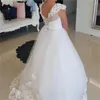 Vestidos de menina flor vestido de tule sagrado renda impressa princesa anjo primeira comunhão casamento dança festa sonho crianças presente