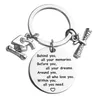 Stainless Steel 2023 Graduation Keychains Commemorative Gift Ideas Behind You Graduation Souvenir Keychain Jewelry Accessories