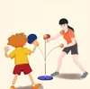 Outils d'auto-entraînement de tennis de table pour enfants et adultes, jeux de sport, jouets, cadeaux, développement intellectuel