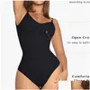 Femmes Shapers Skims String Bas Dos Sans Couture Body Dupes Pour Femmes Contrôle Du Ventre Minceur Gaine Push Up Cuisse Plus Mince Abdomen D Dhyjn