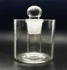 Glass hookah bong qtip iso jar container smoke pot oil storage cleaning GB0035440024